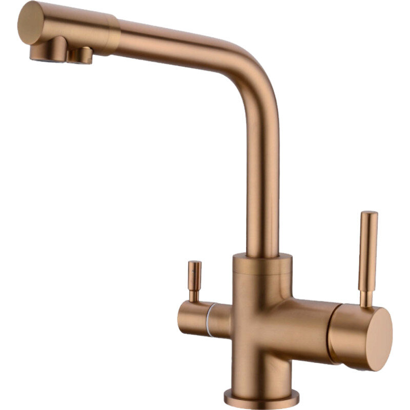 Изображение товара Смеситель для кухни Domaci Равенна DCB 3003N медь с подключением к фильтру