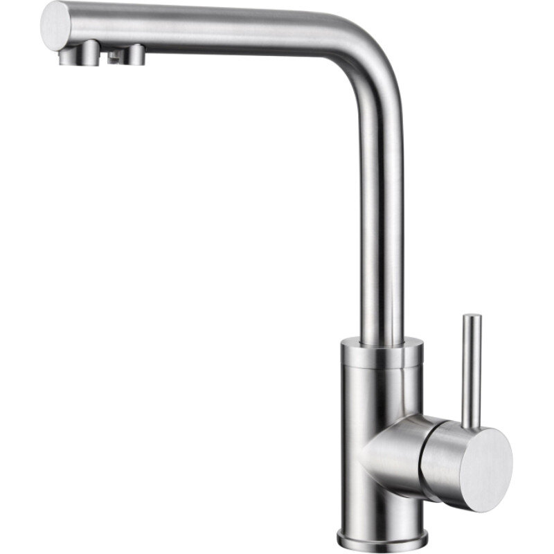 Изображение товара Смеситель Domaci Равенна DCB 7015 сатин с подключением к фильтру