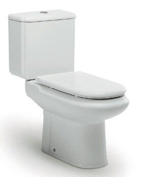 Изображение товара Напольный унитаз Roca Dama 342320001 с горизонтальным выпуском и двойным спуском