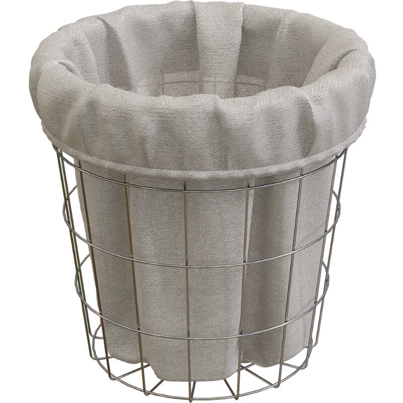 Изображение товара Корзина для белья Diwo Смоленск П16067 хром 40 литров