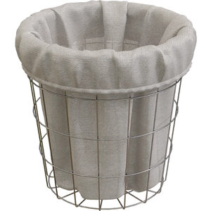 Изображение товара Корзина для белья Diwo Смоленск П16067 хром 40 литров