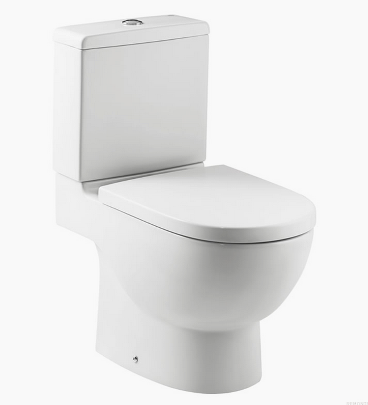 Изображение товара Напольный унитаз Roca Meridian-N 342247000 безободковый с двойным сливом Белый