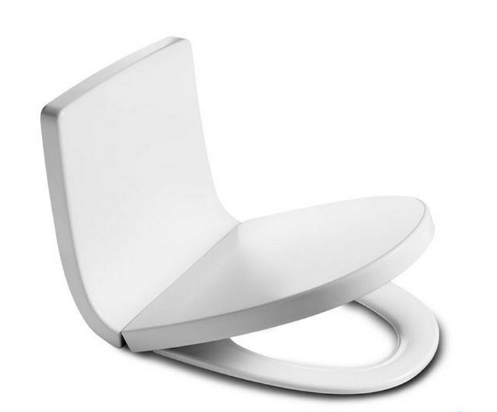 Изображение товара Роскошное сиденье и крышка Roca Khroma 801652004 с soft-close для унитаза белое