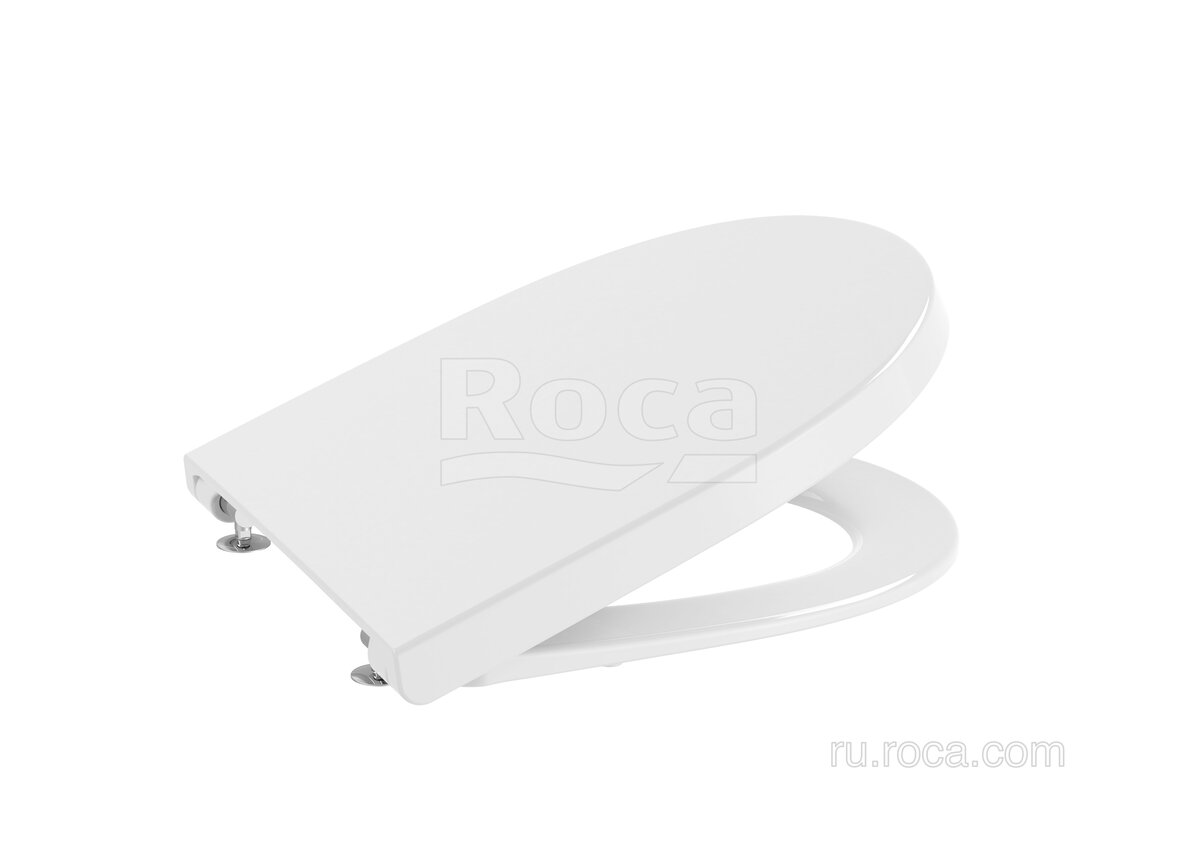 Изображение товара Сиденье Roca MERIDIAN-N Compact 8012AC00B с мягким закрыванием на крышке
