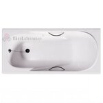 Ванна чугунная Goldman Elegant EG15075H, 150 х 75 см, с отверстиями для ручек, цвет белый - фото 1