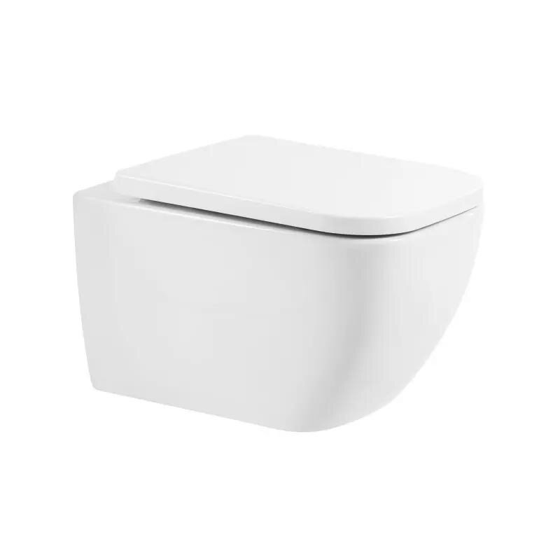 Изображение товара Подвесной унитаз BelBagno Alpina BB10100CHR/SC с крышкой микролифт