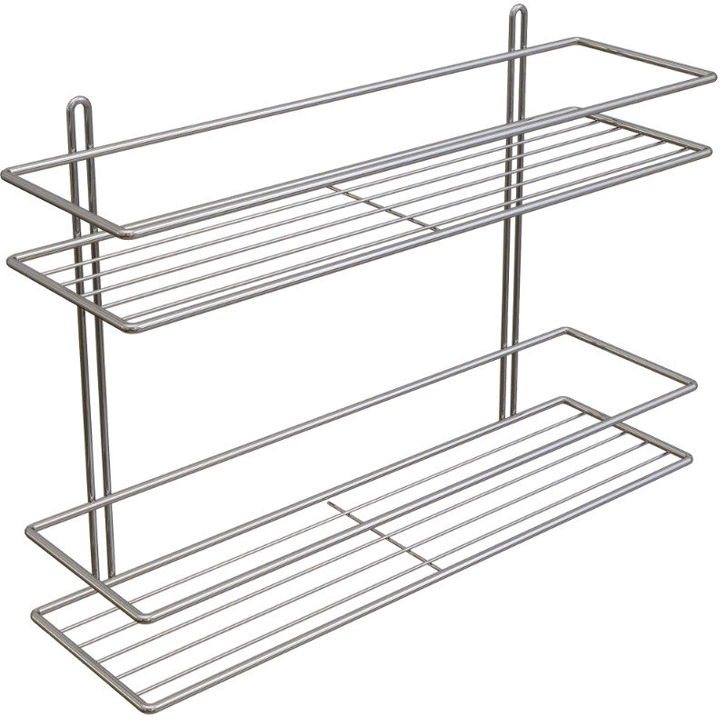 Изображение товара Полка Diwo Смоленск П16101, 2 яруса, цвет хром