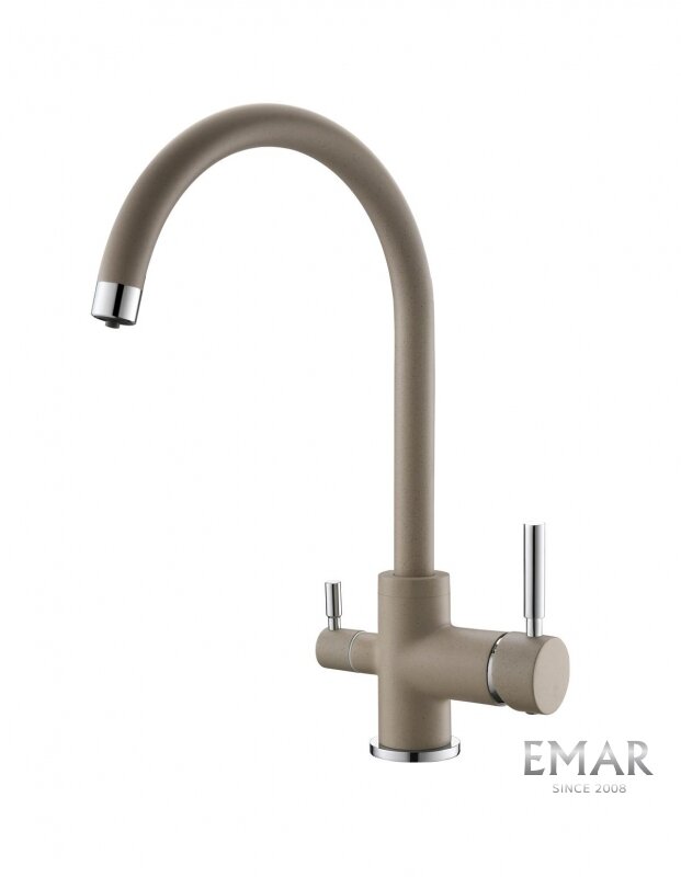 Изображение товара Смеситель Emar Quartz 3007.1 Сардоникс для кухни с фильтром