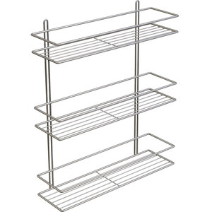 Изображение товара Полка Diwo Смоленск П16103 3 яруса хром для дома и офиса