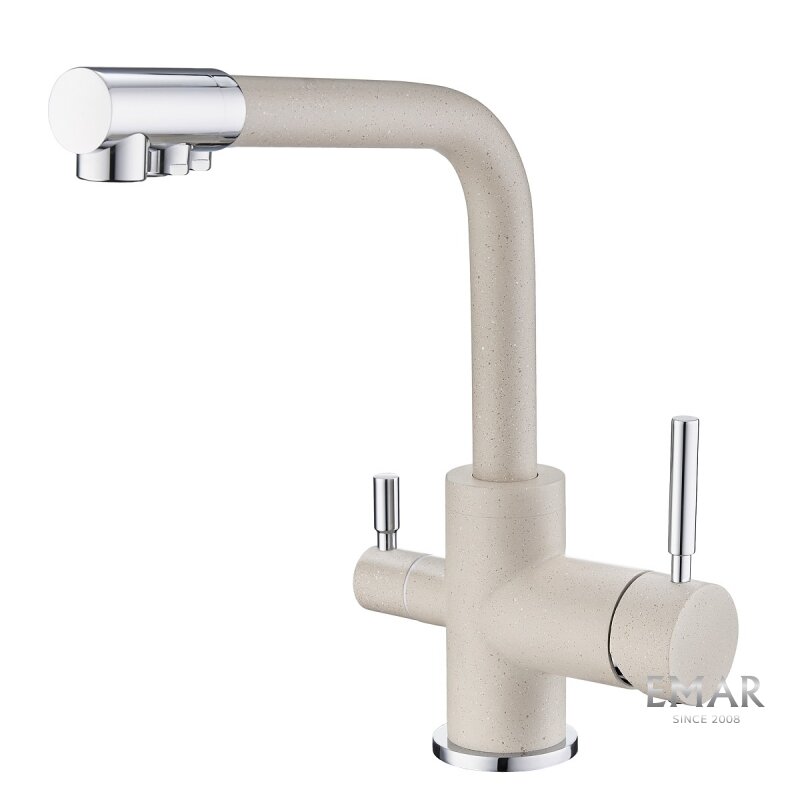 Изображение товара Смеситель для кухни Emar Quartz 3003N.4 Берилл с подключением к фильтру