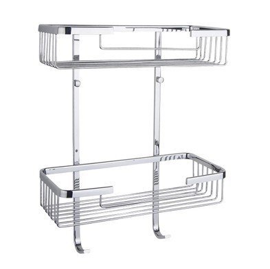 Изображение товара Полка Schein двухэтажная, хром, 035LW (LW035)