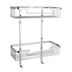 Изображение товара Полка Schein двухэтажная, хром, 035LW (LW035)