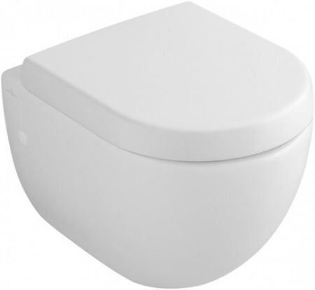 Изображение товара Подвесной унитаз Villeroy&Boch Subway 66041001 белый, фарфор, 6 л смыв