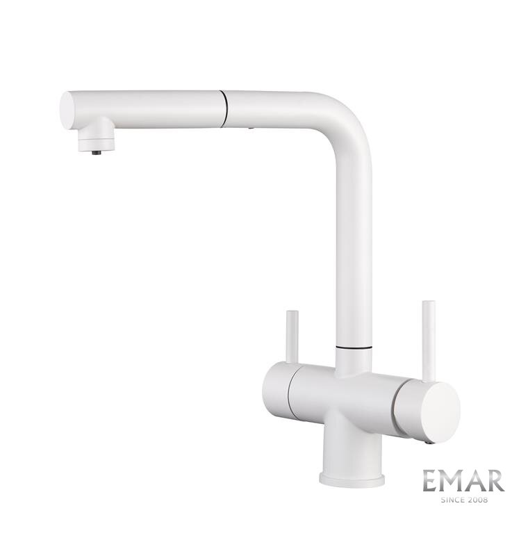 Изображение товара Смеситель Emar Quartz 7017.5 Агат для кухонной мойки с фильтром