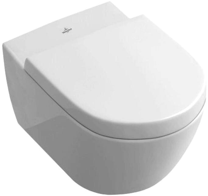 Изображение товара Подвесной унитаз Villeroy&Boch Subway 2.0 с системой экономии воды Изображение товара Подвесной унитаз Villeroy&Boch Subway 2.0 с системой экономии воды