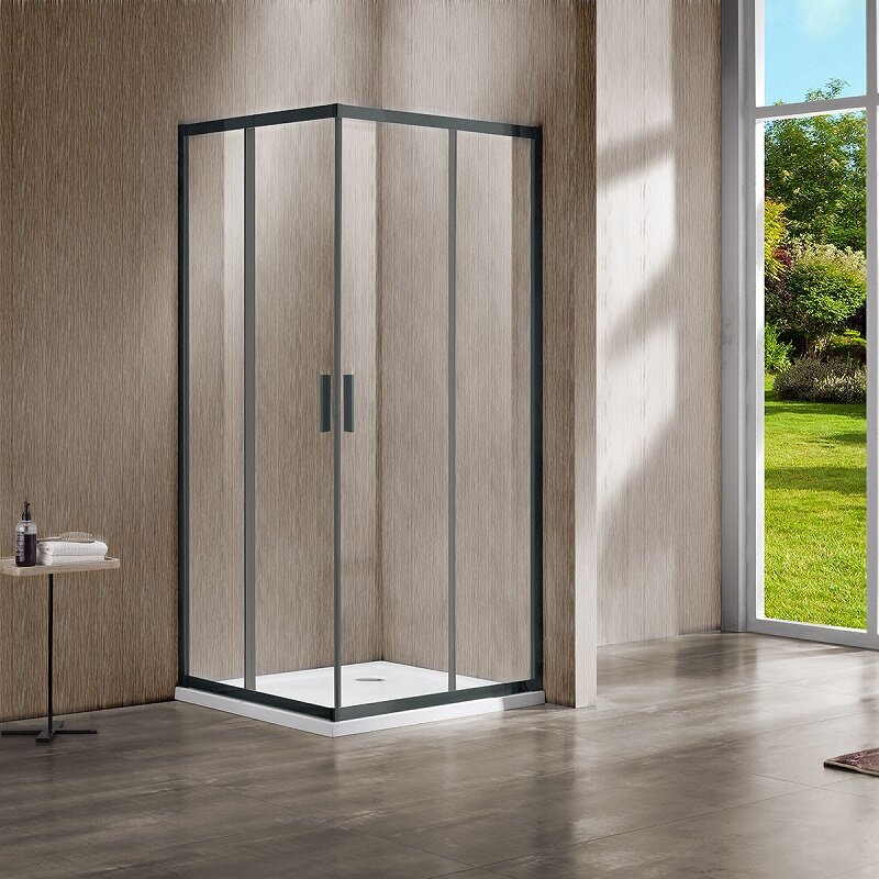 Изображение товара Душевой уголок Vincea Garda 110x80 с прозрачным стеклом и раздвижной системой