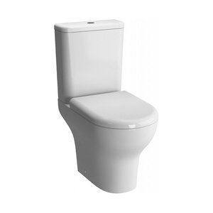 Изображение товара Напольный унитаз Vitra Zentrum 9012B003-7203 Open-back, крышка стандарт, белый