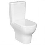Напольный унитаз VitrA Zentrum 9012B003-7204 Open-back, крышка микролифт, белый - фото 1 Напольный унитаз VitrA Zentrum 9012B003-7204 Open-back, крышка микролифт, белый - фото 1