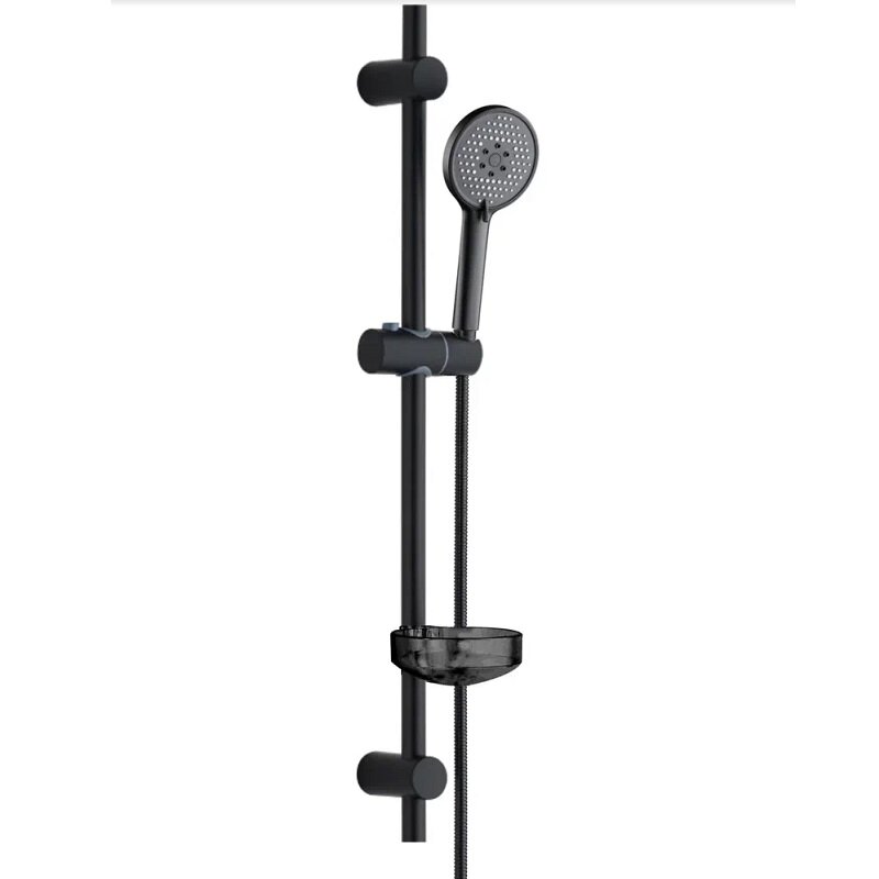 Изображение товара Душевой гарнитур Orange, 70 см, 3 режима лейки, цвет черный матовый, OS132b