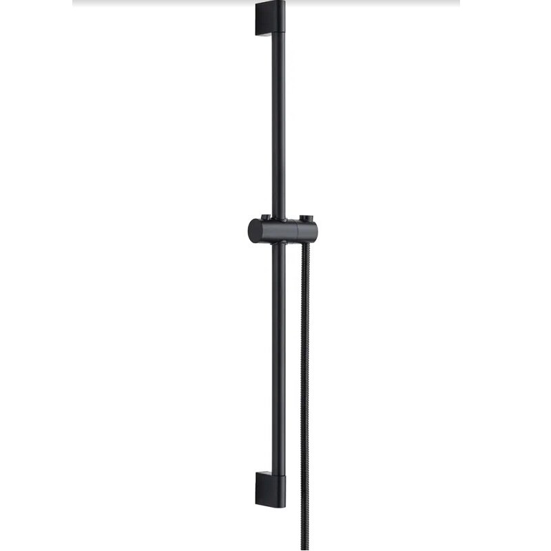 Изображение товара Душевая штанга Orange, 70 см, с фиксированным держателем, цвет черный матовый, ORANGE OS8B