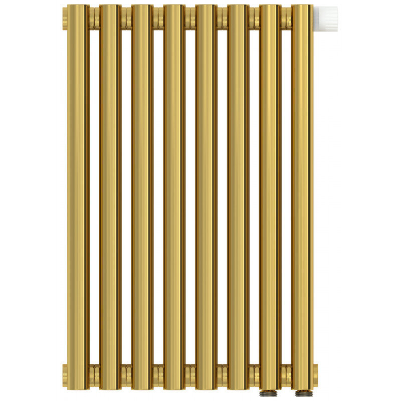 Изображение товара Радиатор трубчатый Сунержа Эстет-00 EU50, 8 секций, нижнее подключение, цвет золото, 03-0322-5008