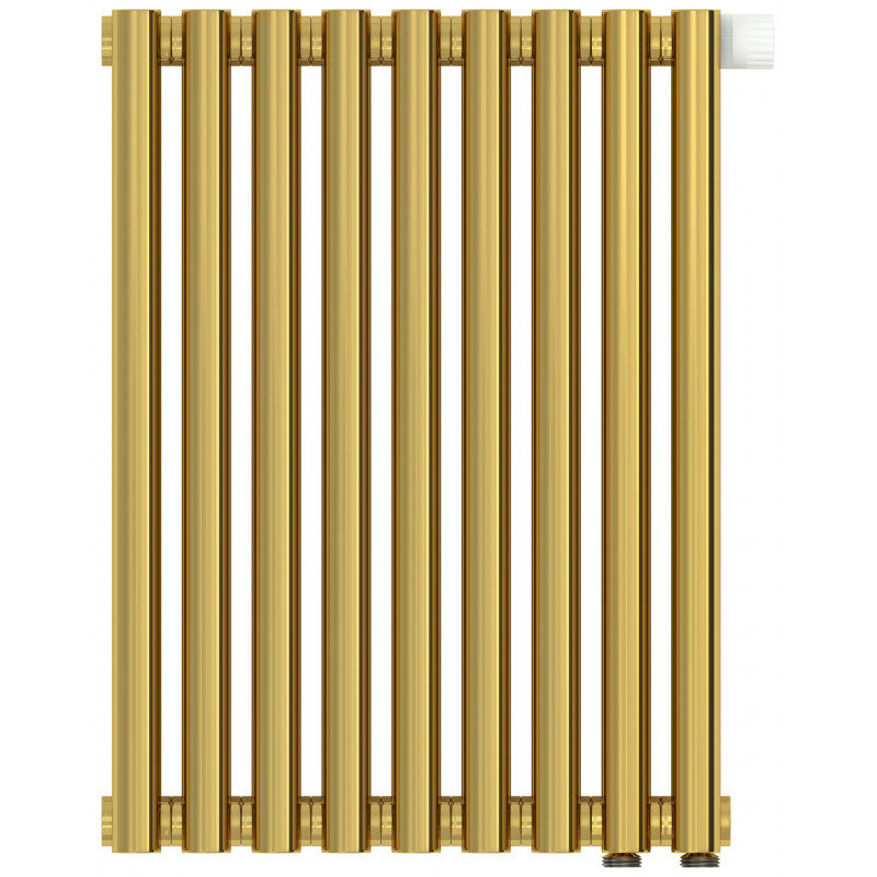 Изображение товара Радиатор трубчатый Сунержа Эстет-00 EU50, 9 секций, нижнее подключение, цвет золото, 03-0322-5009