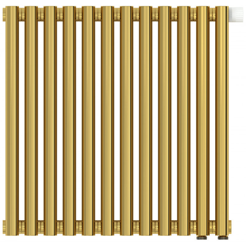 Изображение товара Радиатор трубчатый Сунержа Эстет-00 EU50, 12 секций, нижнее подключение, цвет золото, 03-0322-5012