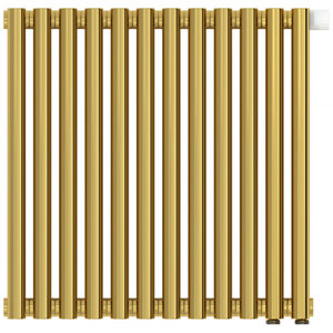 Изображение товара Радиатор трубчатый Сунержа Эстет-00 EU50 12 секций нержавеющая сталь золото