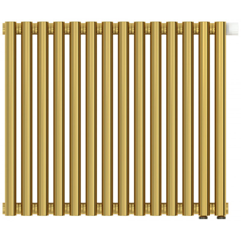 Изображение товара Радиатор трубчатый Сунержа Эстет-00 EU50, 14 секций, нижнее подключение, цвет золото, 03-0322-5014