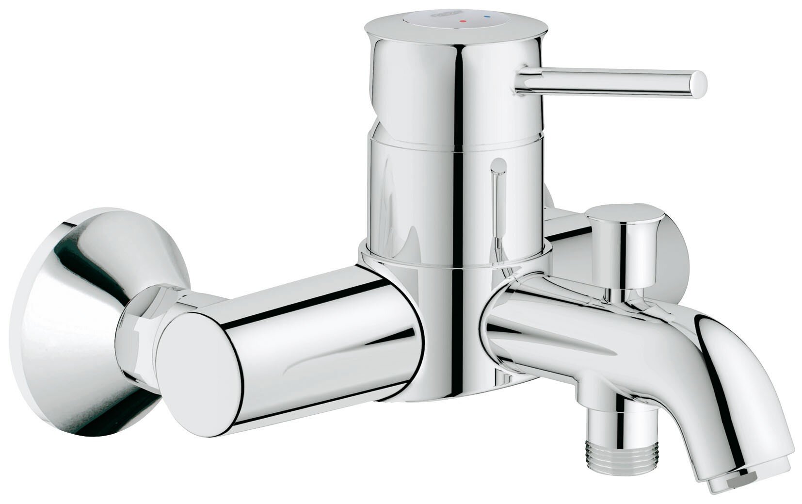 Изображение товара Смеситель Grohe BauClassic 32865000 для ванны и душа, хром Изображение товара Смеситель Grohe BauClassic 32865000 для ванны и душа, хром