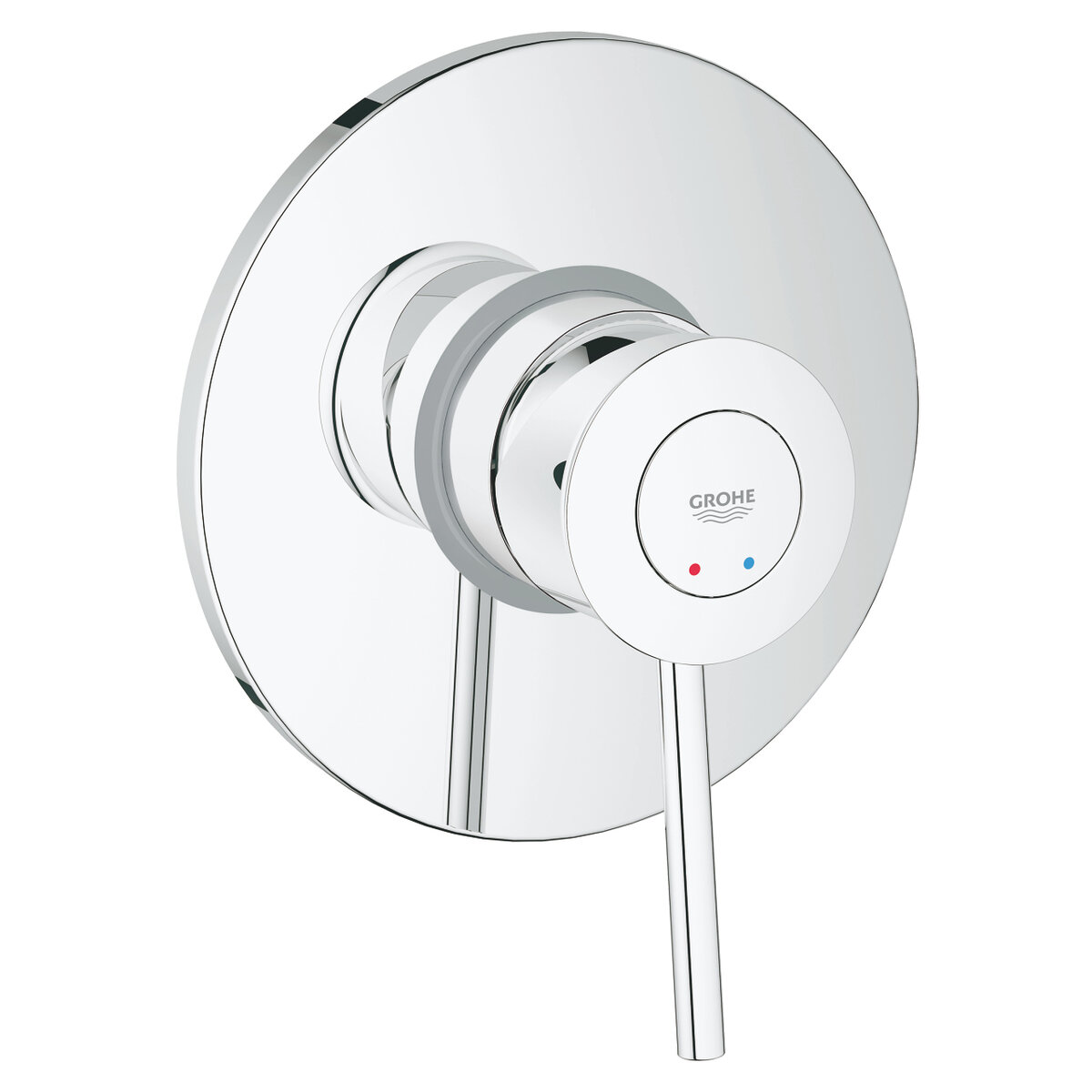 Изображение товара Смеситель для душа Grohe BauClassic 29048000 со встроенным механизмом хром