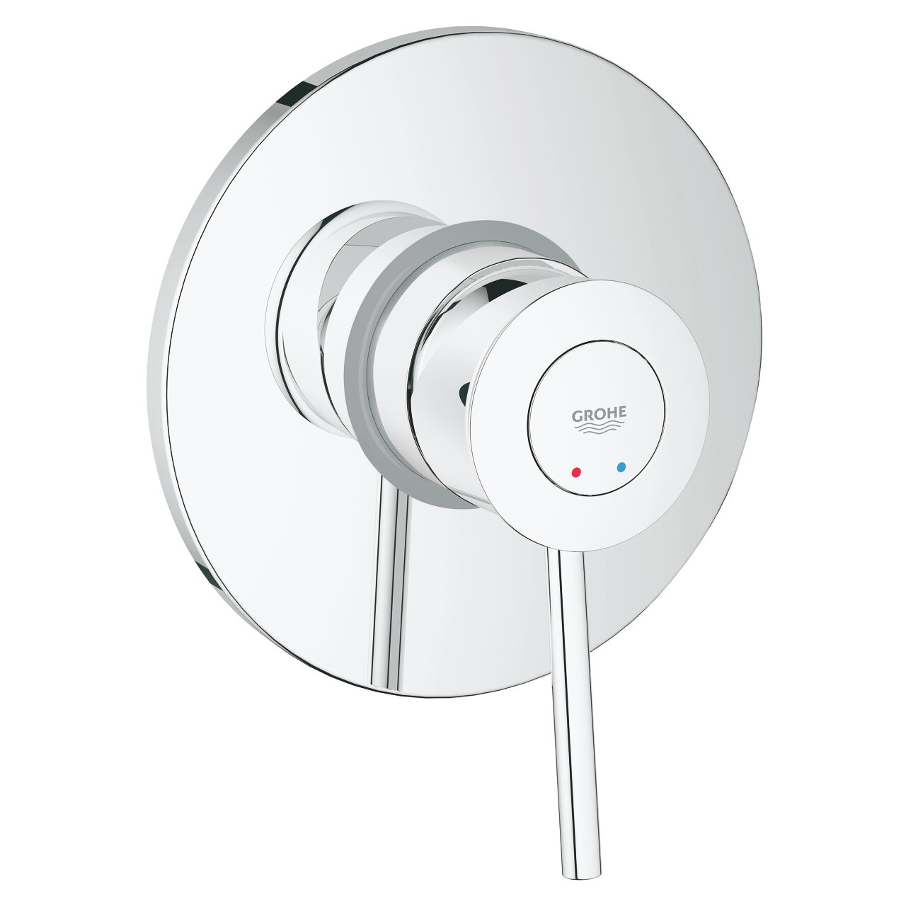 Изображение товара Смеситель для душа Grohe BauClassic, 29048000, со встроенным механизмом, хром Изображение товара Смеситель для душа Grohe BauClassic, 29048000, со встроенным механизмом, хром
