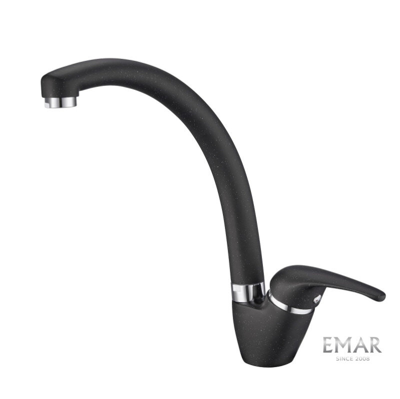 Изображение товара Смеситель Emar Quartz 3013.8 Морион для кухонной мойки