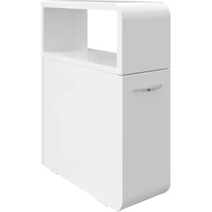 Изображение товара Тумба для ванной Diwo Суздаль SUZ.T.55, белая, напольная, 18 см