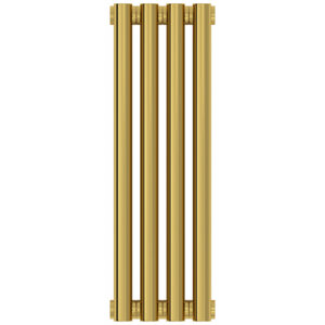 Изображение товара Радиатор трубчатый Сунержа Эстет-0 4 секции боковое подключение золото