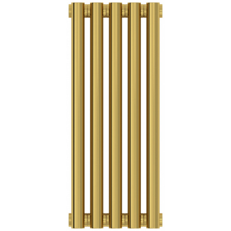 Изображение товара Радиатор трубчатый Сунержа Эстет-0 5 секций боковое подключение золото