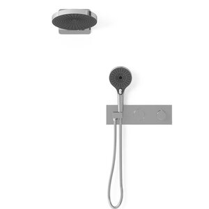 Изображение товара Душевая система Vincea Inspire VSFW-422TI1CH, термостатическая, на 2 потребителя, цвет хром