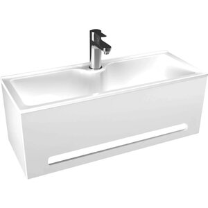 Изображение товара Тумба с раковиной Diwo Казань РК70, 70 см, подвесная, белая