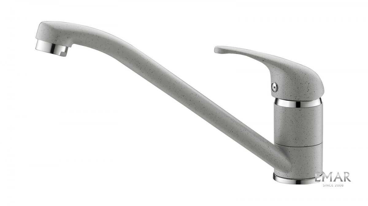 Изображение товара Смеситель для кухонной мойки Emar Quartz 3009.5 Агат, однорычажный, поворотный излив