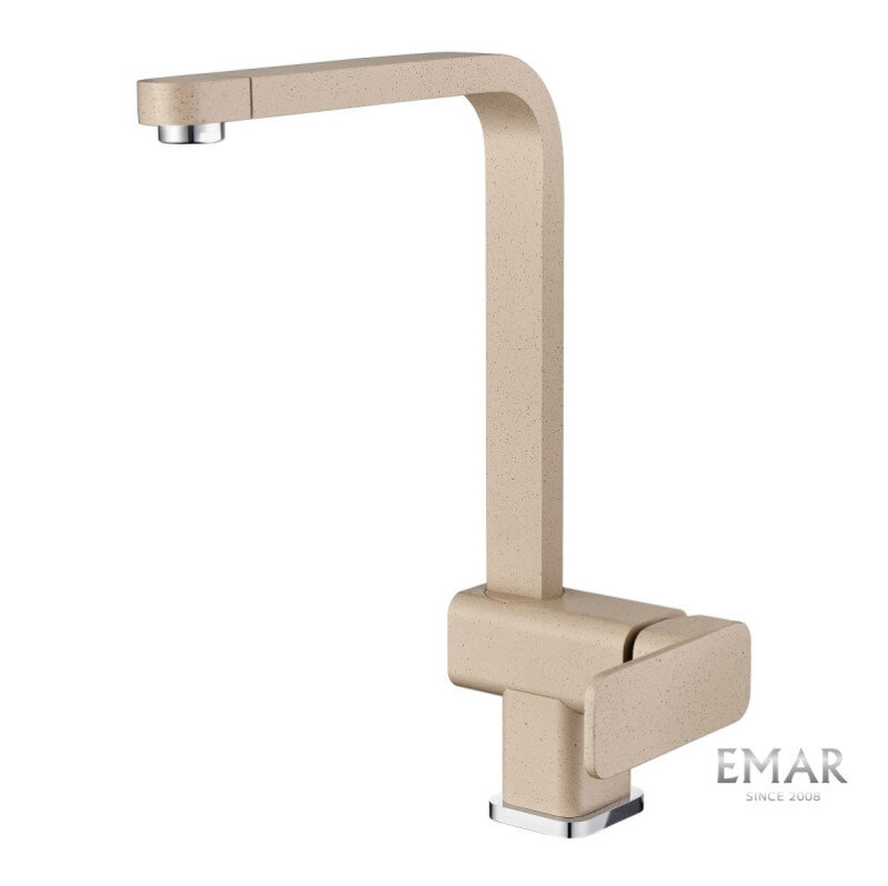 Изображение товара Смеситель Emar Quartz 3014.1 Сардоникс для кухонной мойки 20см поворотный