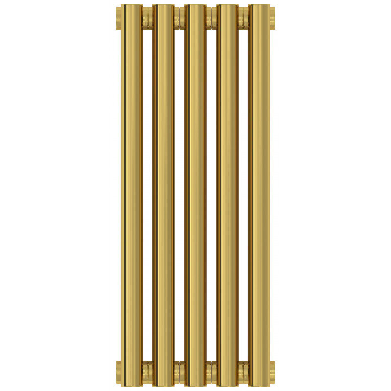 Изображение товара Радиатор трубчатый Сунержа Эстет-00, 5 секций, боковое подключение, цвет золото