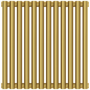 Изображение товара Радиатор трубчатый Сунержа Эстет-00 12 секций боковое подключение золото РФ