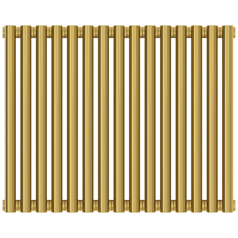 Изображение товара Радиатор трубчатый Сунержа Эстет-00, 15 секций, боковое подключение, цвет золото, 03-0332-5015