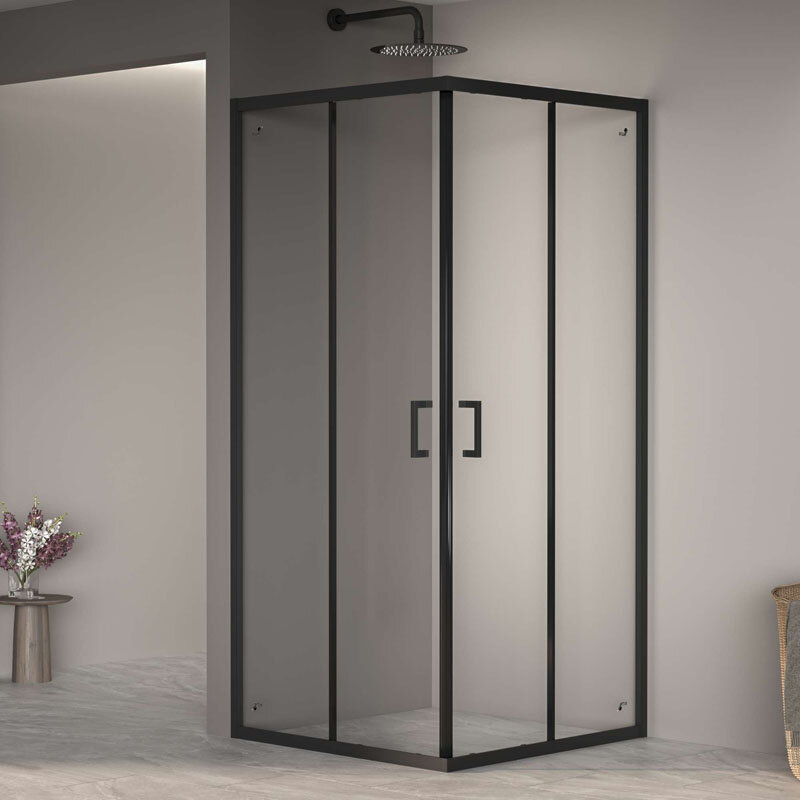 Изображение товара Душевой уголок RGW PA-030-B 90x90 см, прозрачное стекло, профиль черный Изображение товара Душевой уголок RGW PA-030-B 90x90 см, прозрачное стекло, профиль черный