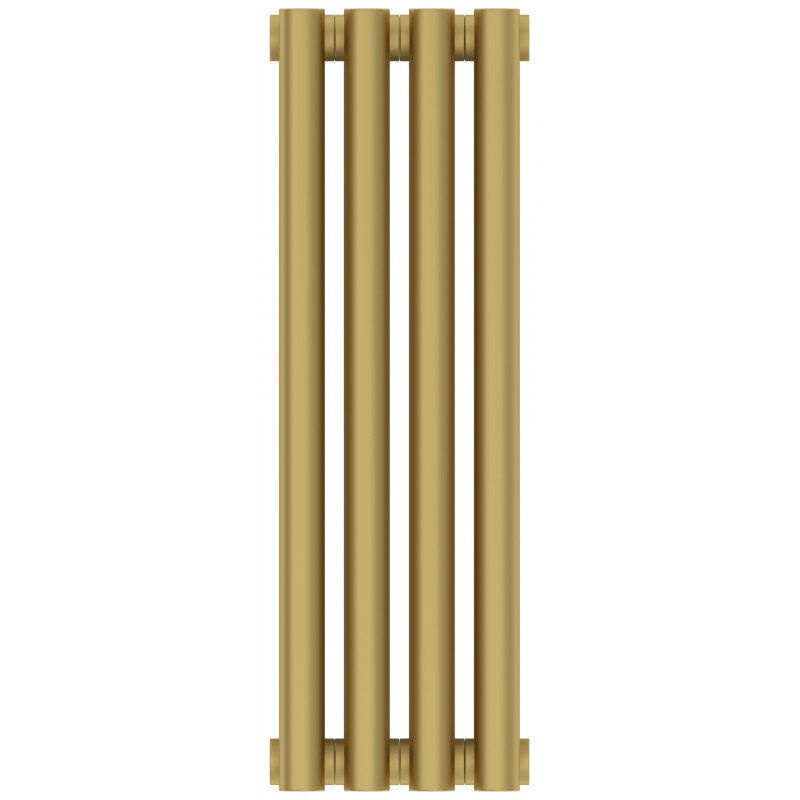 Изображение товара Сунержа Эстет-00, радиатор 4 секции, матовое золото, боковое подключение