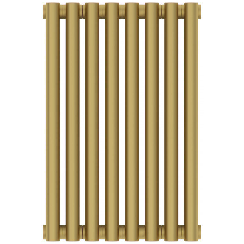 Изображение товара Радиатор трубчатый Сунержа Эстет-00 8 секций боковое подключение золото