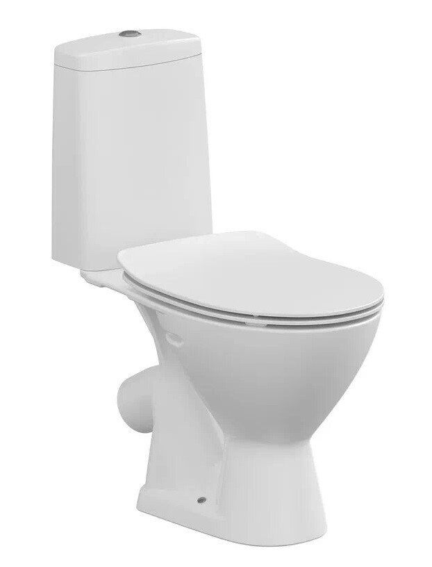 Изображение товара Напольный унитаз-компакт Cersanit Flavis A64288 031 3/6 DPL EO, сиденье микролифт, Slim, белый