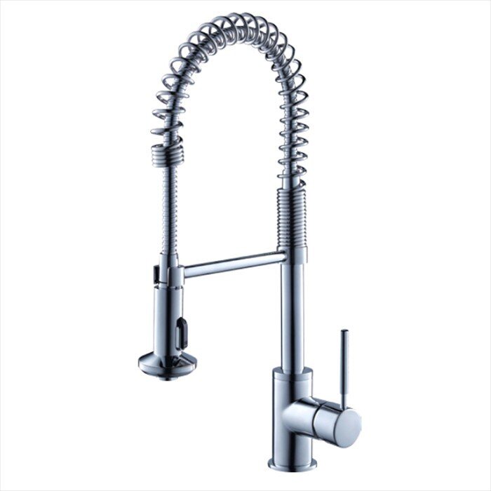 Изображение товара Смеситель кухонный Schein Kitchen 50302/1059024 с изливом на пружине хром