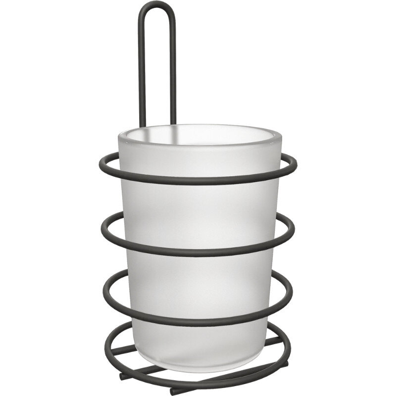 Изображение товара Стакан для щеток Diwo Смоленск ПК14786 — черный муар