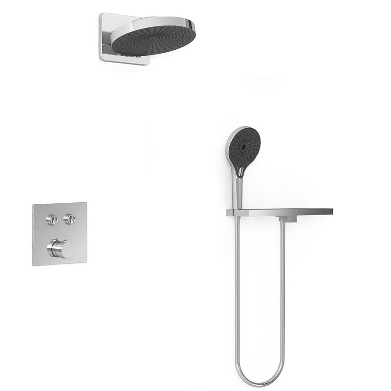 Изображение товара Душевая система Vincea Inspire VSFW-4I211RCH с встроенной установкой и керамическим картриджем